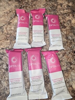 Optavia Frosted Cin Spice Bars 6 Fuelings Not Exp